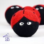 Needled Felted Laundry Bugs Felt Dryer Ball