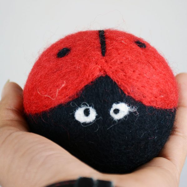 Needled Felted Laundry Bugs Felt Dryer Ball - Image 2