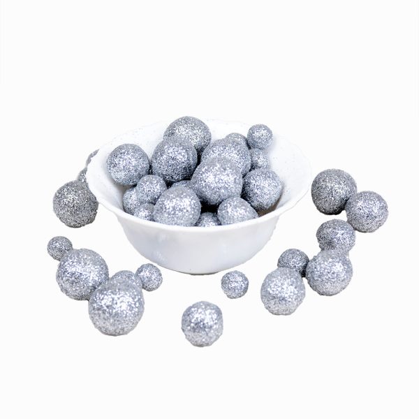 Eco Friendly Glitter Ball | Silver