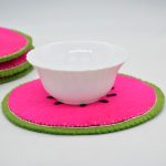 Decorative Felt Trivet | Watermelon Design Trivet