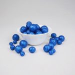 2.2cm Wool Felt Glitter Ball | Decorated Ball